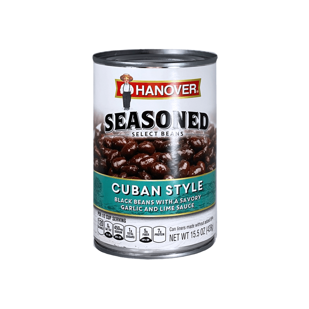 Seasoned Select Beans Cuban Style Black Beans | Hanover Foods