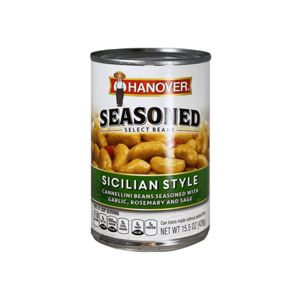 Seasoned Select Beans Sicilian Style | Hanover Foods