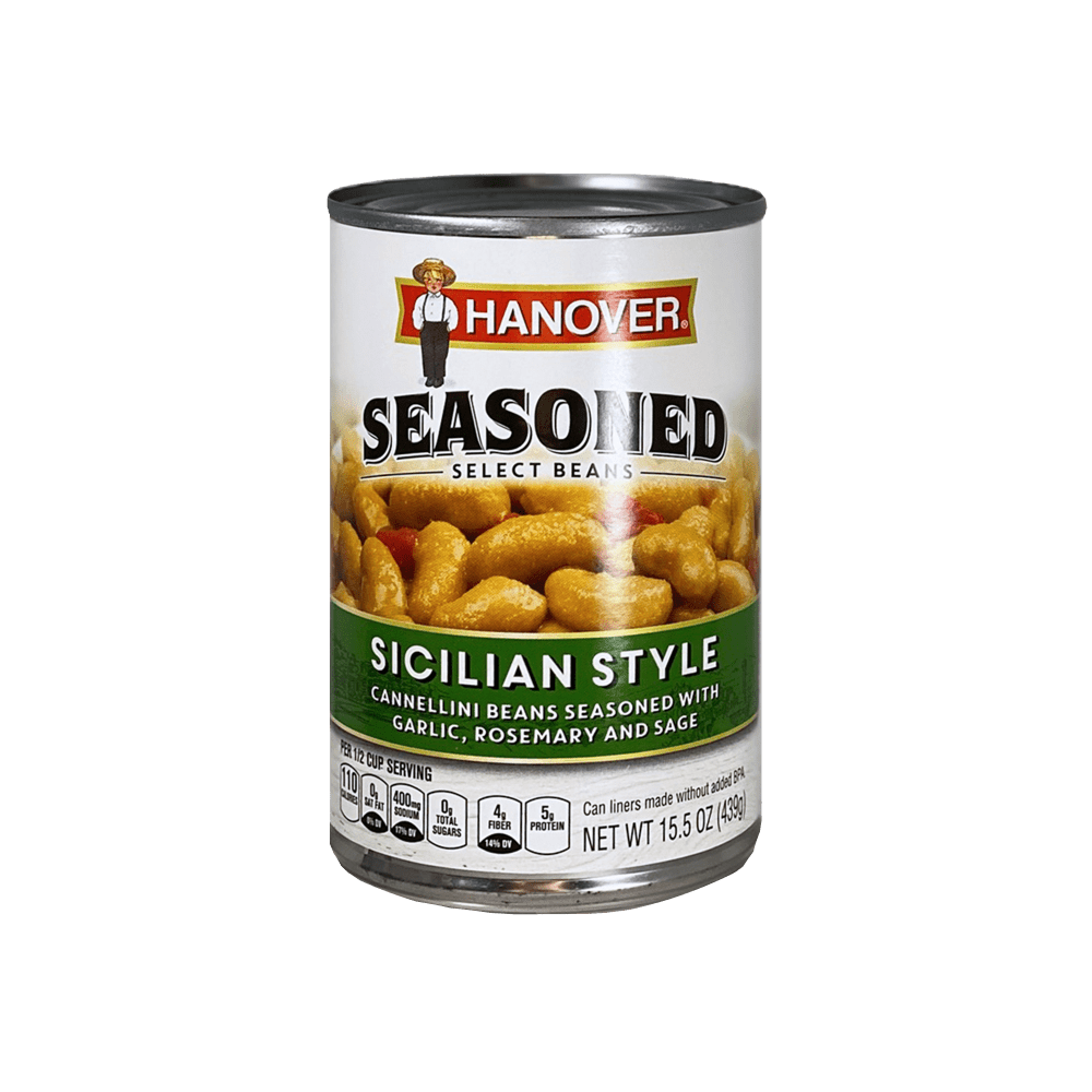 Seasoned Select Beans Sicilian Style | Hanover Foods