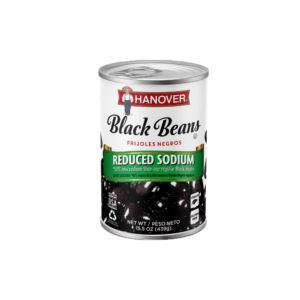 Black Beans Reduced Sodium | Hanover Foods
