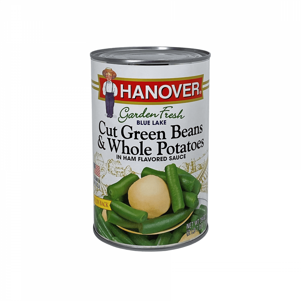 Cut Green Beans and Whole Potatoes | Hanover Foods