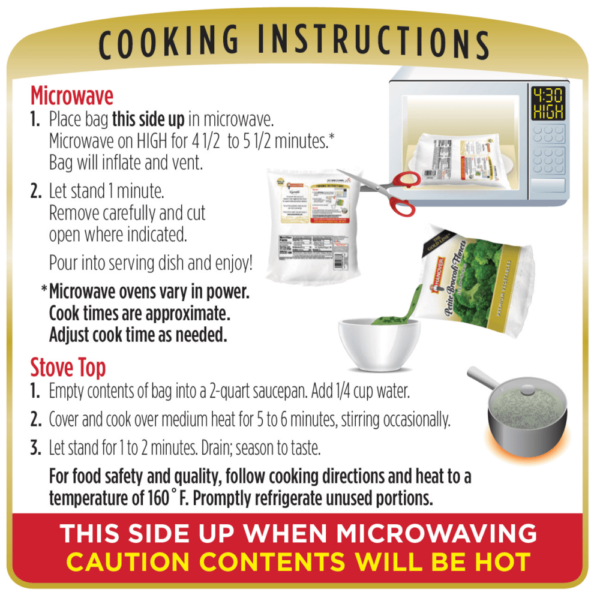 Cooking instructions | Hanover Foods