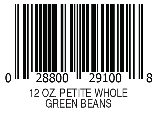 Petite Whole Green Beans | Hanover Foods