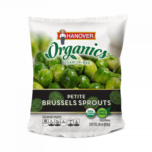 Organics Petite Brussels Sprouts | Hanover Foods