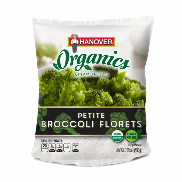 Organics Petite Broccoli Florets | Hanover Foods
