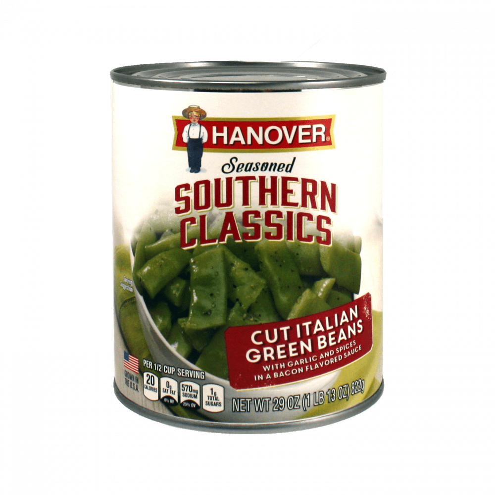 Seasoned Southern Classics Italian Cut Green Beans | Hanover Foods