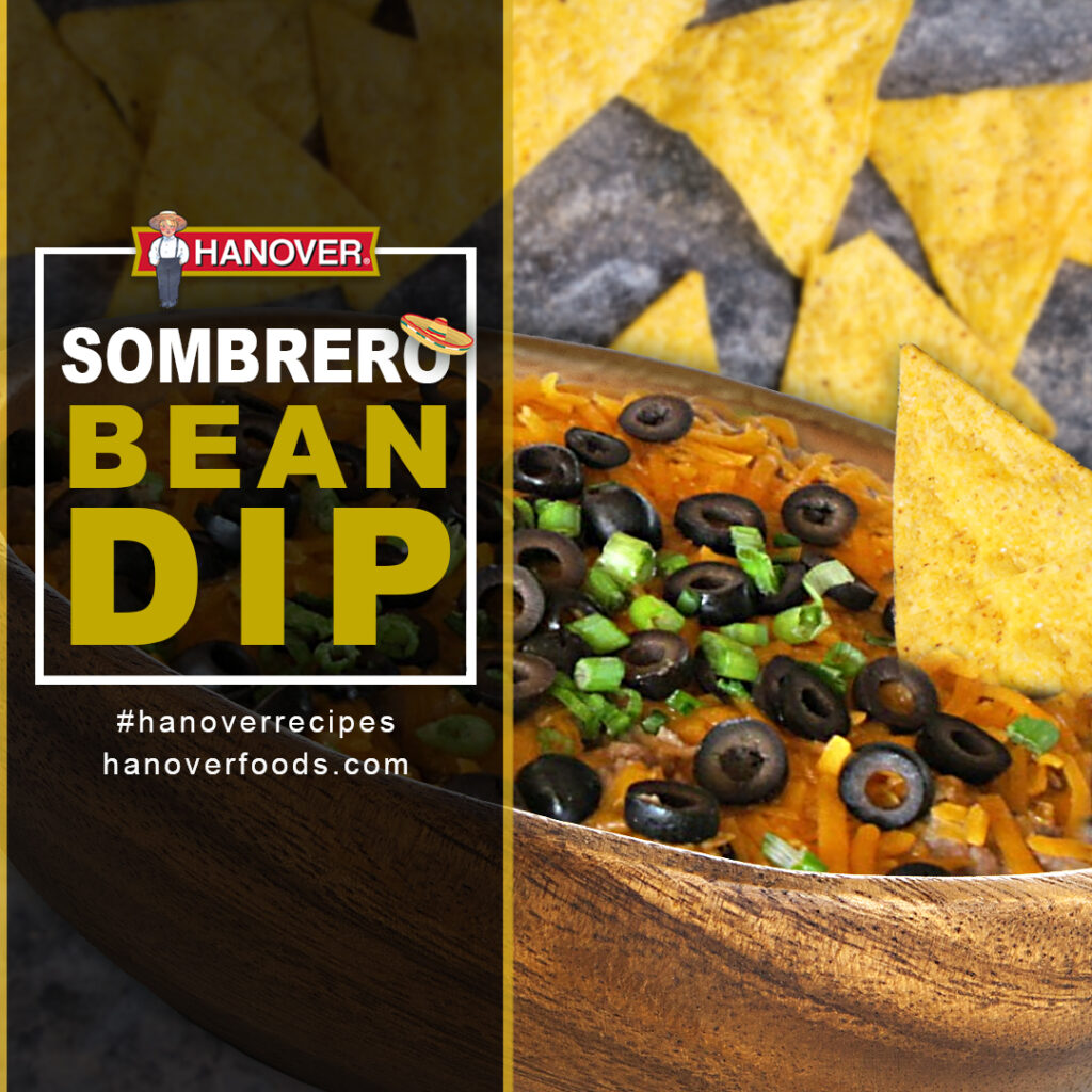 Sombrero-Bean-Dip | Hanover Foods