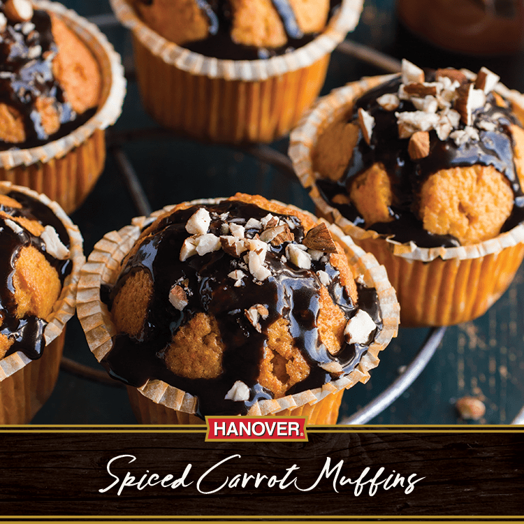 Spiced Carrot Muffins | Hanover Foods