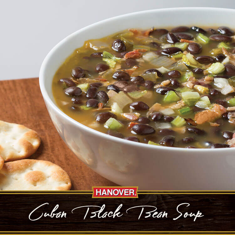 Cuban Black Bean Soup | Hanover Foods