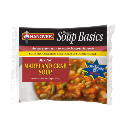 Hanover Foods Maryland Crab Soup Mix a premium product at affordable