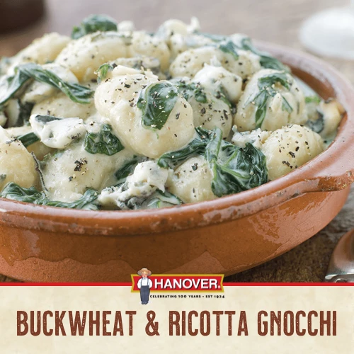 Buckwheat & Ricotta Gnocchi