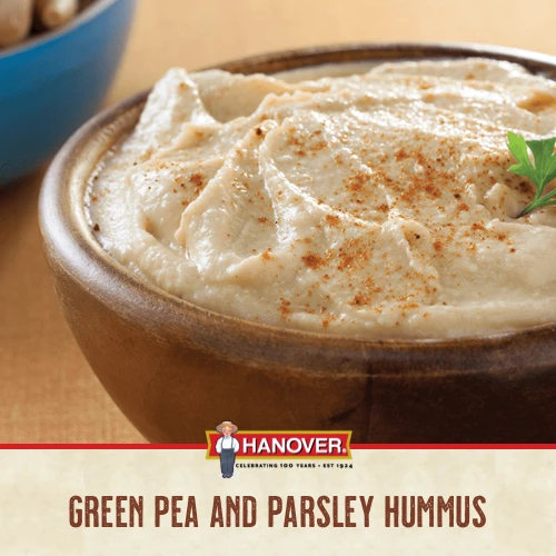 Green Pea and Parsley Hummus