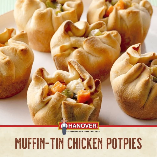 Muffin-Tin Chicken Potpies