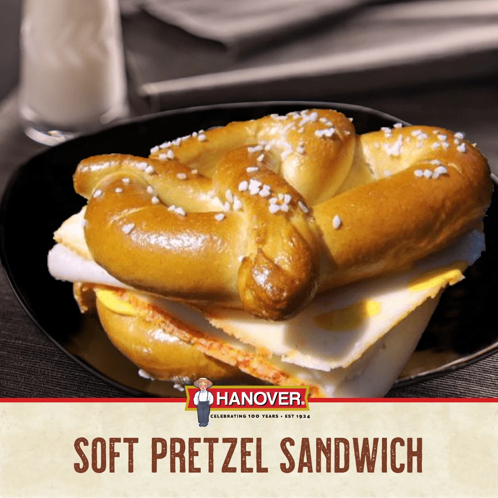 Soft Pretzel Sandwich recipe