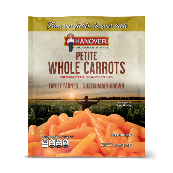 Petite whole carrots | Hanover Foods