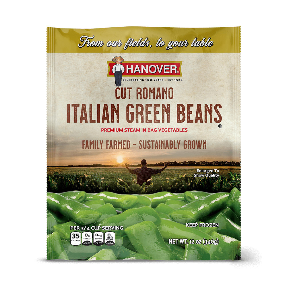 Cut romano italian cut green beans