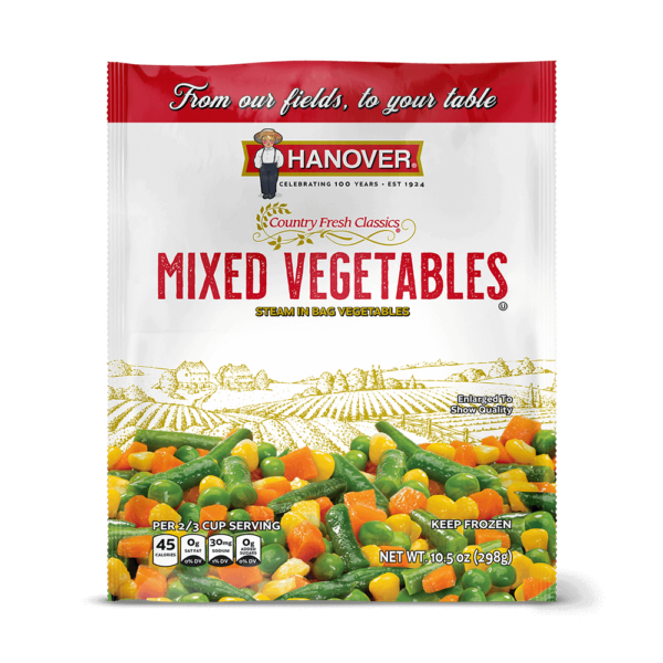 Mixed vegetables | Hanover Foods
