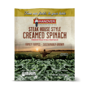Creamed spinach | Hanover Foods