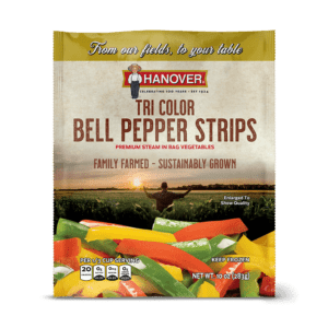 Tri color bell pepper strips | Hanover Foods