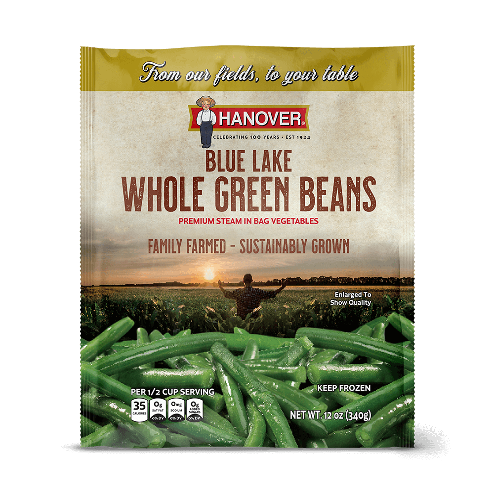 Hanover Foods  Premium Blue Lake Whole Green Beans Steamed in Bag  Vegetables a premium product at affordable prices.