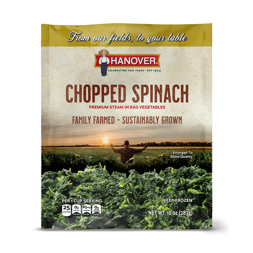 Chopped spinach | Hanover Foods