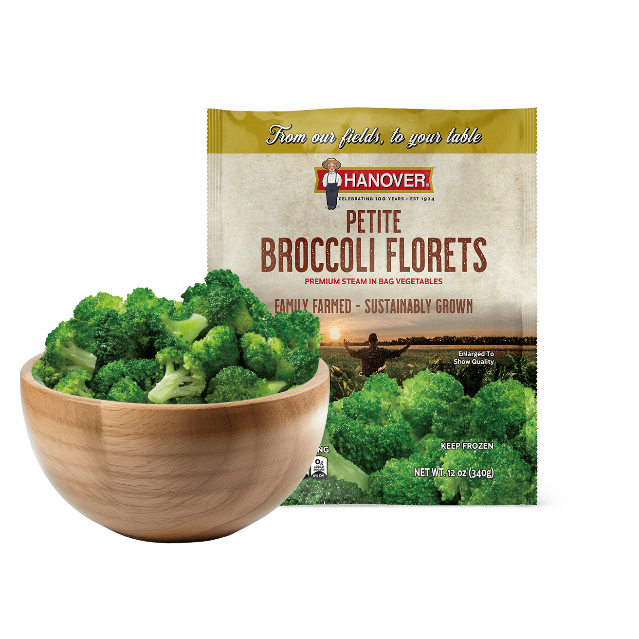 Petite broccoli florets | Hanover Foods