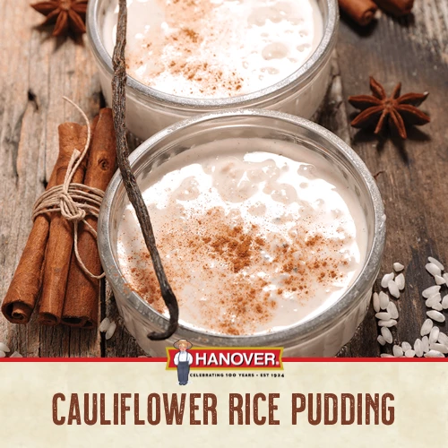 Cauliflower Rice Pudding