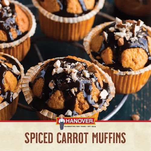 Spiced Carrot Muffins