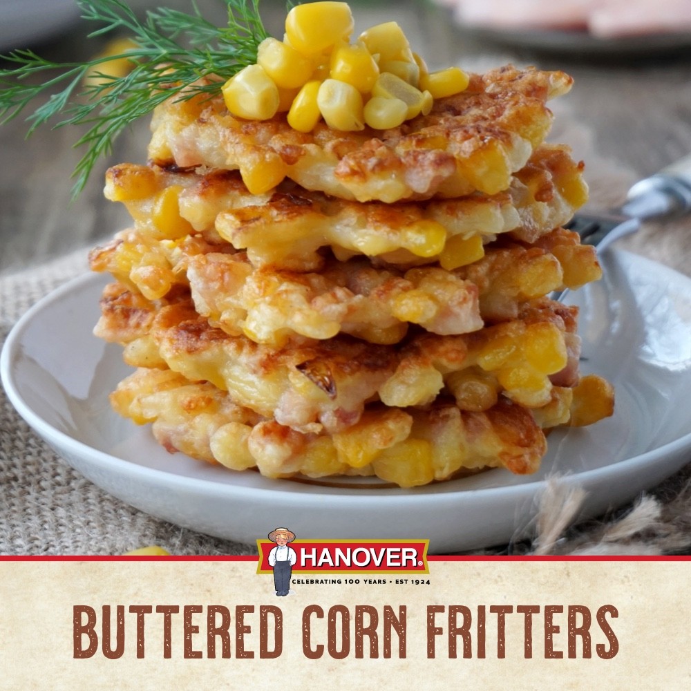 buttered Corn Fritters | Hanover Foods