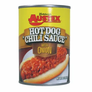 Austex Hotdog Chili Sauce with Onion