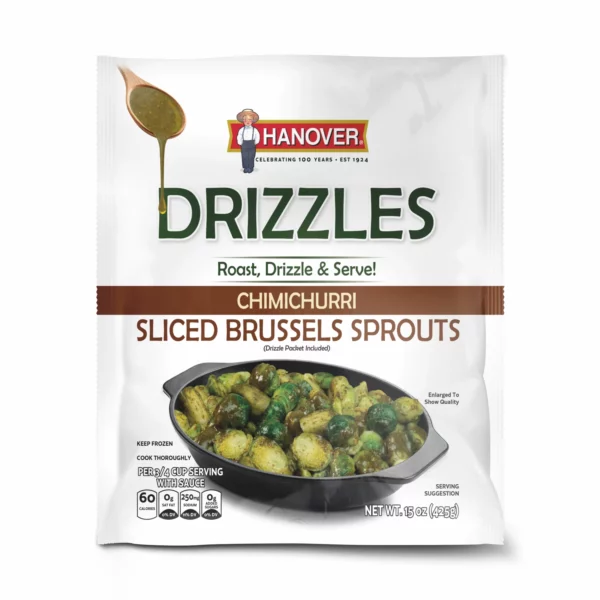 Drizzles Chimichurri Brussels Sprouts