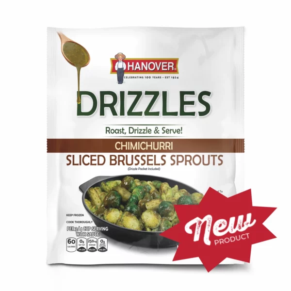 Drizzles Chimichurri Brussels Sprouts