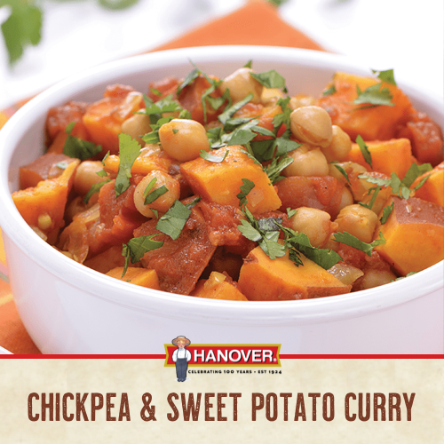 Chickpea & Sweet Potato Curry
