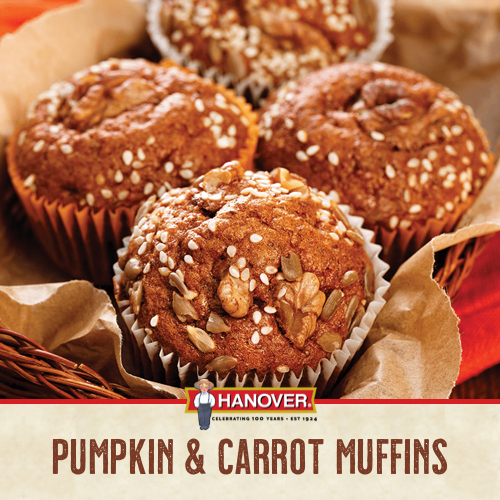 Pumpkin & Carrot Muffins