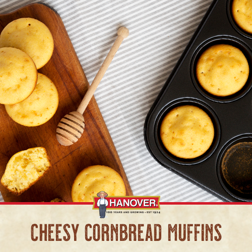 Cheesy Cornbread Muffins