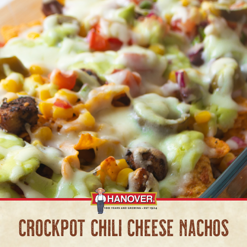 Crockpot Chili Cheese Nachos